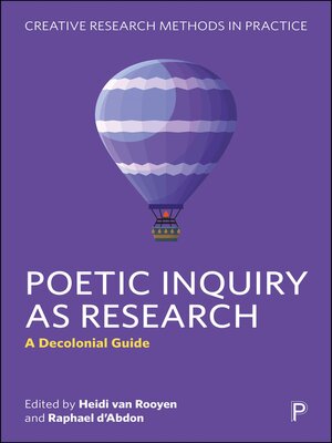 cover image of Poetic Inquiry as Research